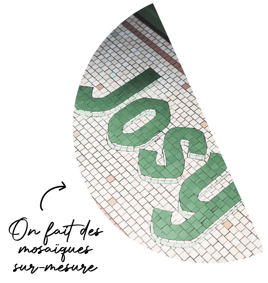Mosaïque sur-mesure | LA DALLE